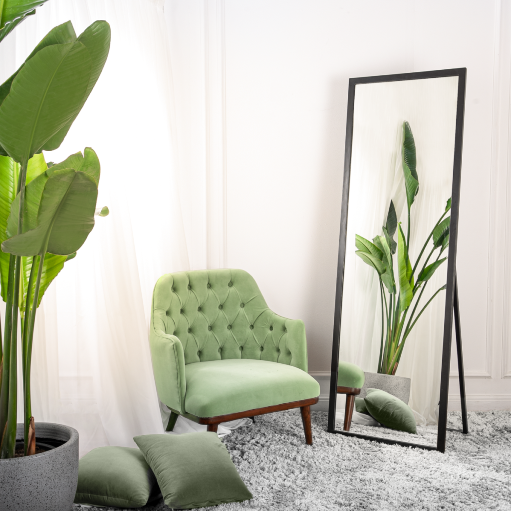 مرآة سوداء قائمة 60*180 سم