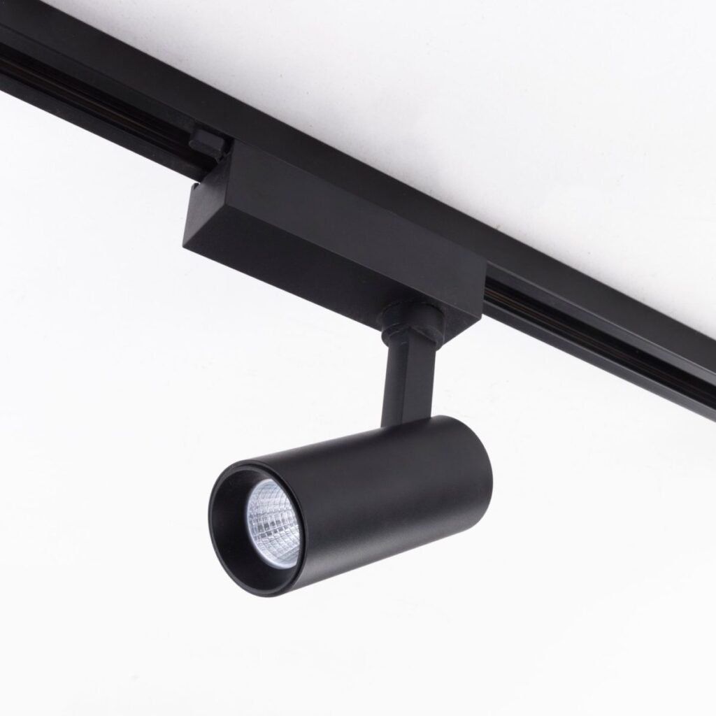 10W Black White Light Spot Track Light
