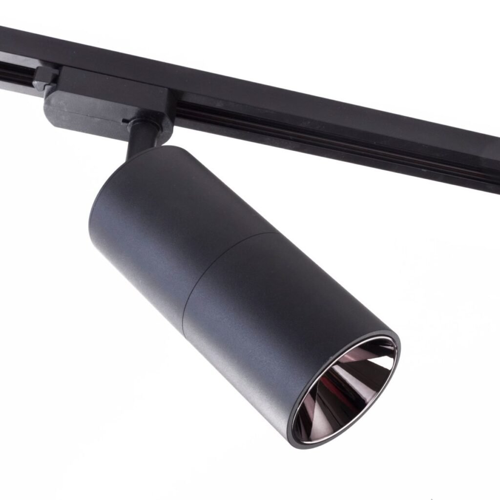 20W Black Warm Light Spot Track Light