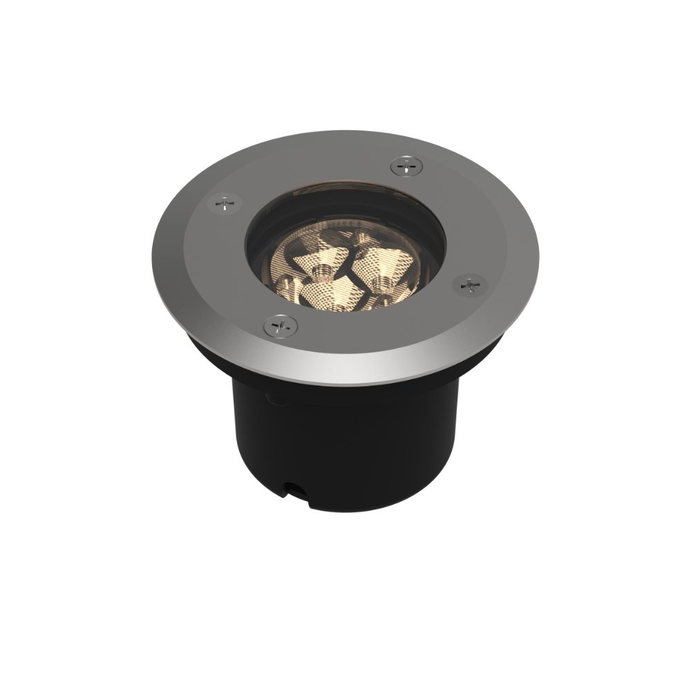 7 Watt Warm Light Black Flood Light