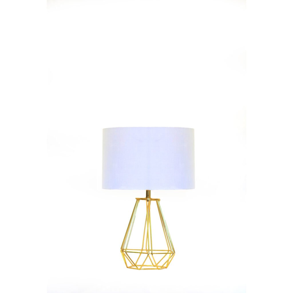 أباجورة Flum 1 Light أبيض مائل للبيج × ذهبي