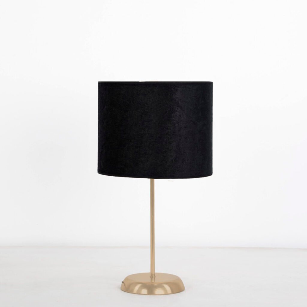 أباجورة تافولو 1 لايت أسود مخملي