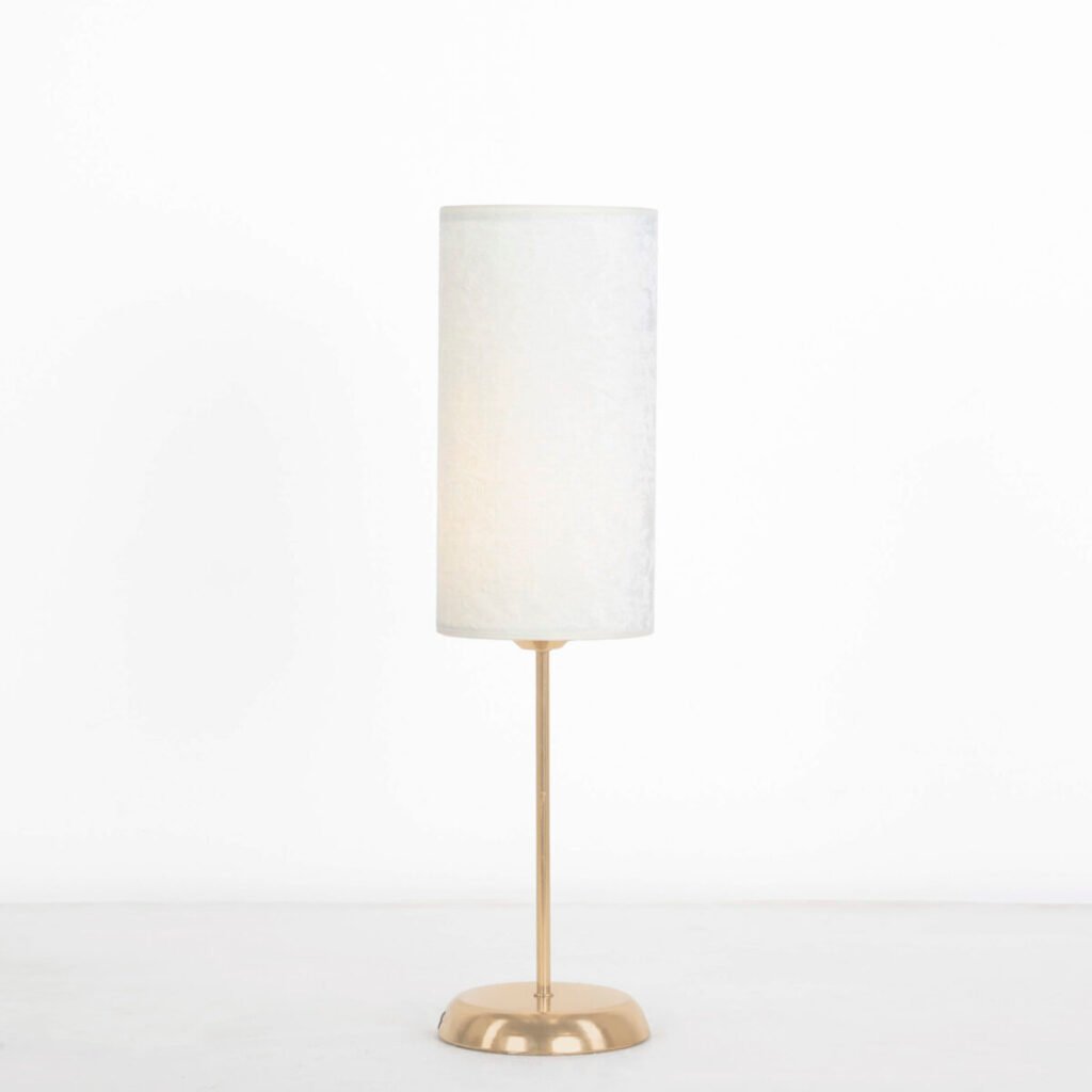 أباجورة PetitTavolo 1 Light بيج مخملي