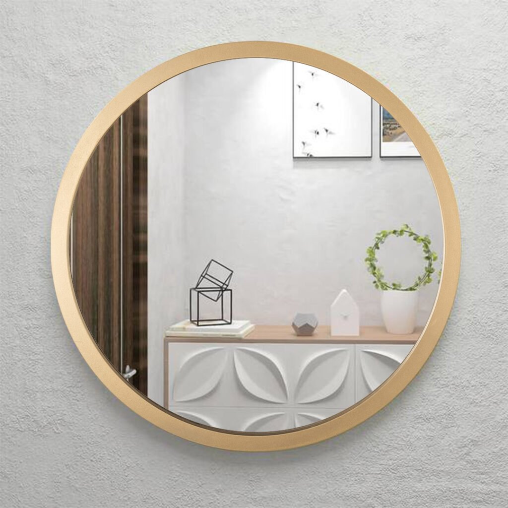 مرآة روديا الذهبية 50 سم