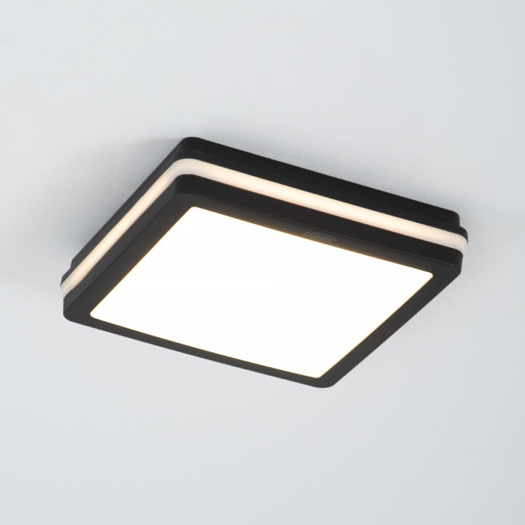 Carmen LED Black Flush Light