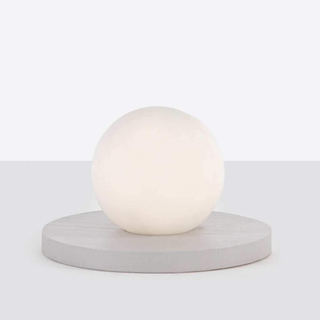 أباجورة بيرل 1 رمادي فاتح