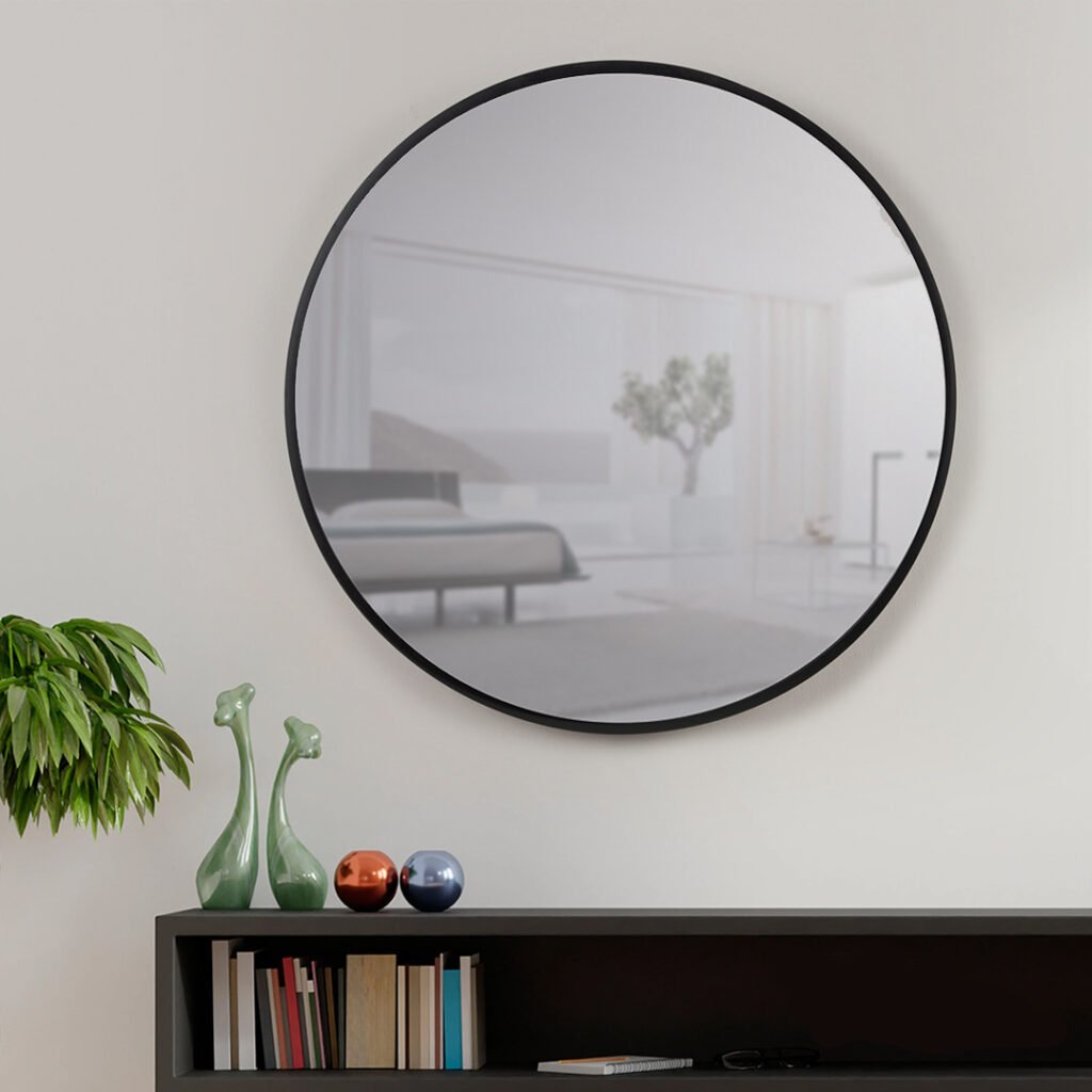 مرآة سوداء مستوية 60 سم