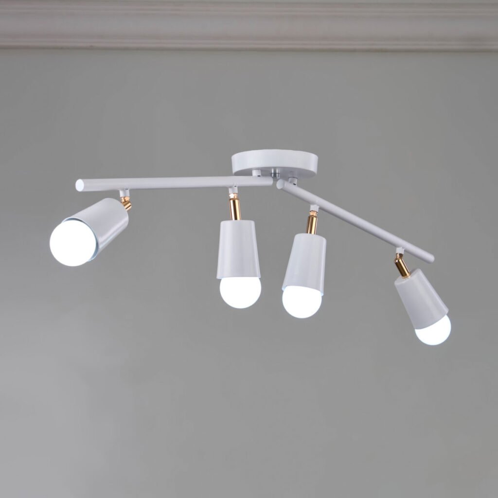 Tracky 4 Lights White Pendant