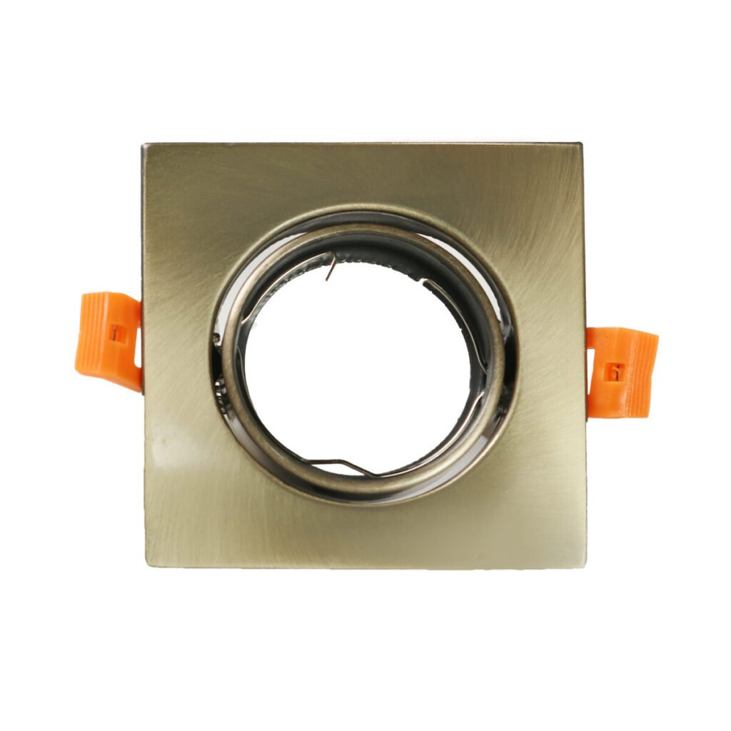 1 Light Gold Recessed Spotlight