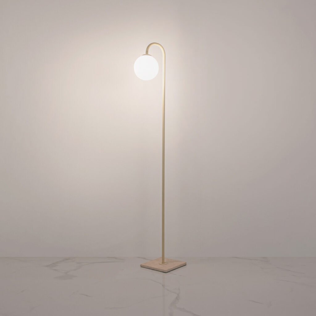 لمبادير بيج اللون بتصميم خلية النحل، بإضاءة واحدة